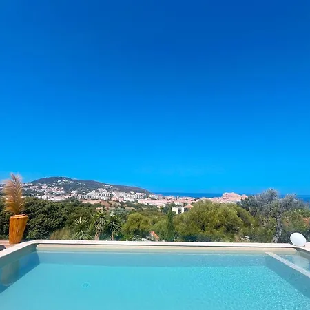 Villa Pietra Mare Piscine Vue A L'ile-rousse LʼÎle-Rousse